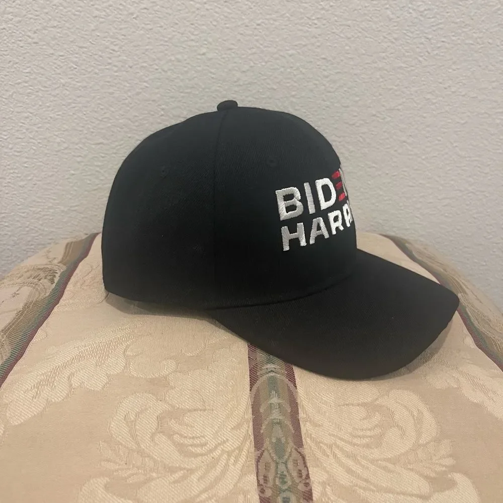Biden Harris Ball Cap Hat Adjustable Baseball Velcro Backstrap Democrat Liberal
